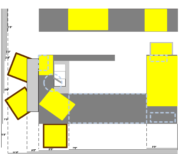 Coffee Bar Dimensions